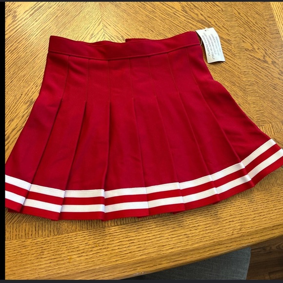 Chasse Dresses & Skirts - NWT Chasse Adult size 4 classic knife kick pleat skirt uniform for cheer cosplay